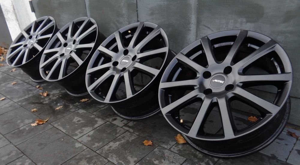 Czarne alufelgi 17 cali AUTEC 4x108 Ford, Opel, Peugeot, Citroen