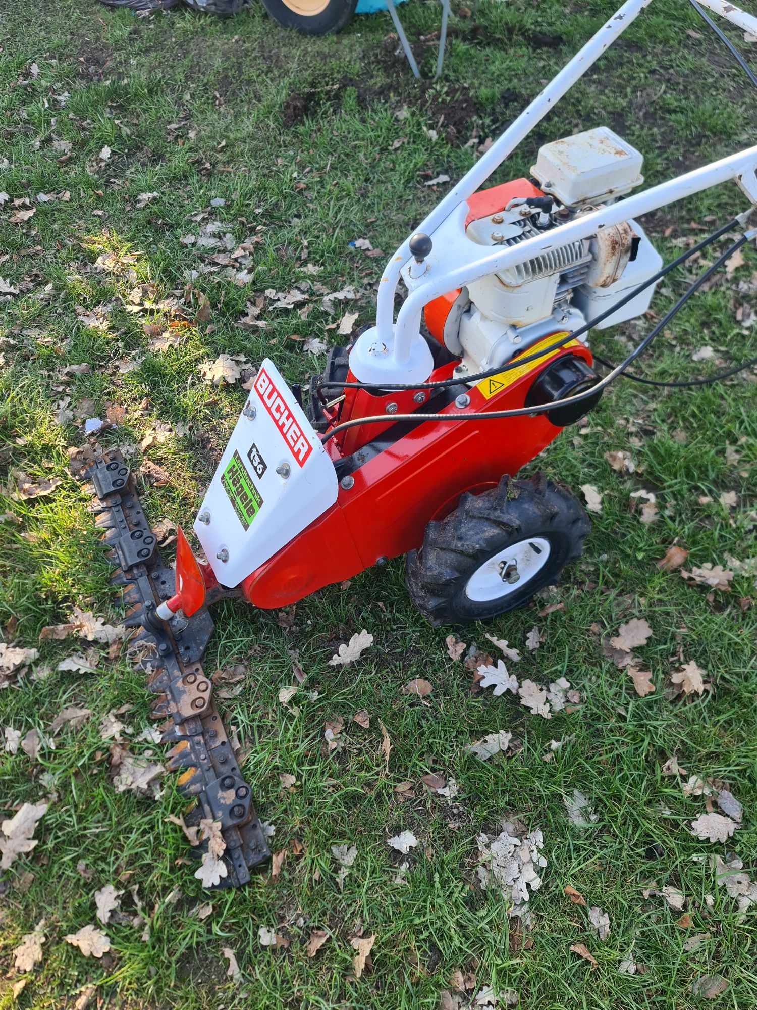 Traktor 1 osiowy dzik Kosiarka Listwowa traktorek 1 oś dziķ Bucher T56