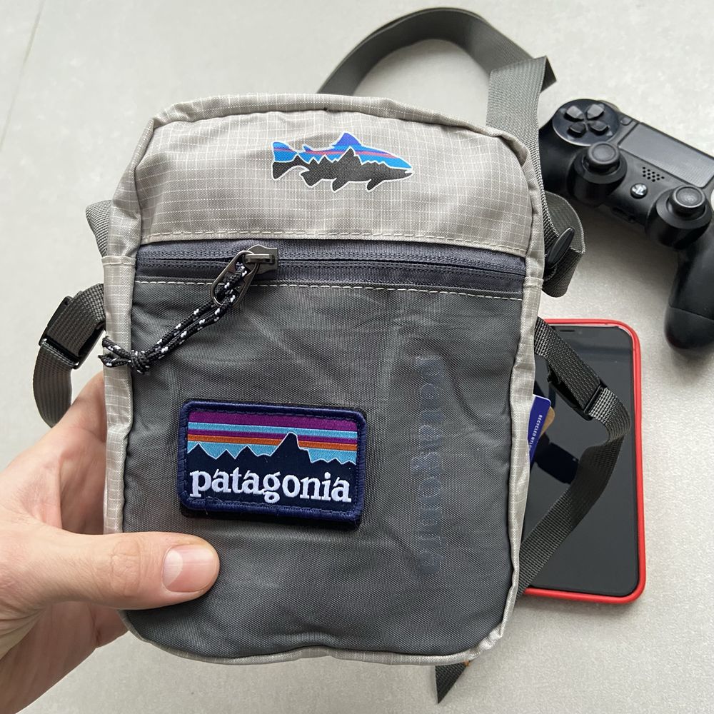 Patagonia сумка через плече з шевроном чоловіча та жіноча барсетка