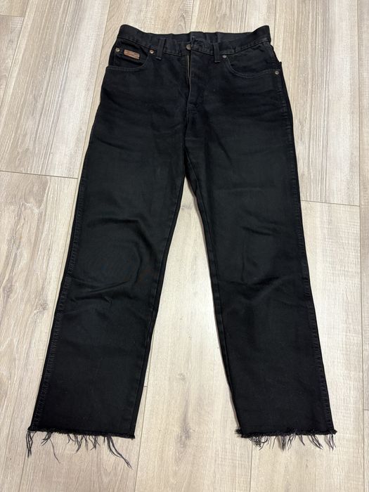 Широкі чорні джинси 31 розмір