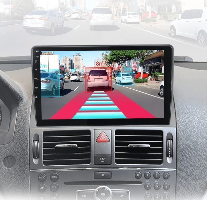 Radio Android nawigacja Mercedes C W204 S204 od 2006 - 2011, 2GB 64GB