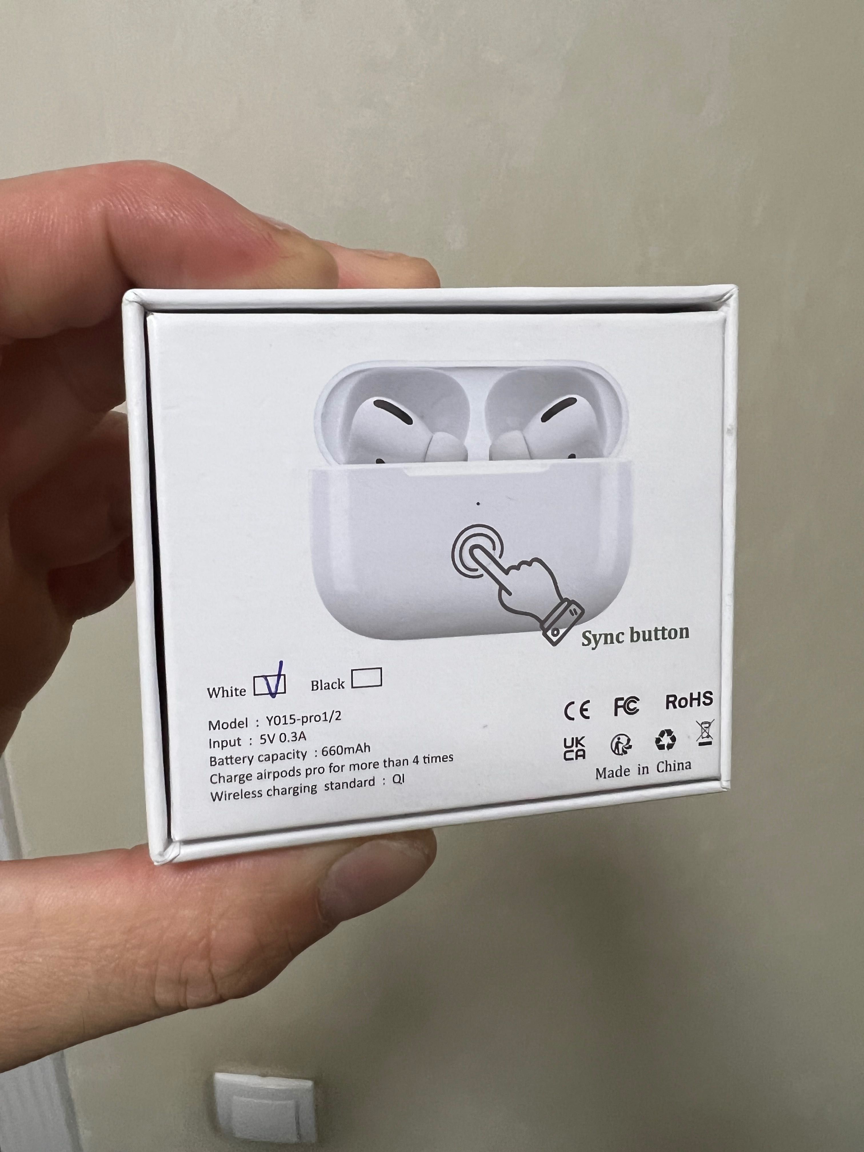 Зарядный кейс для AirPods Pro 1/2 — универсальный чехол-зарядка