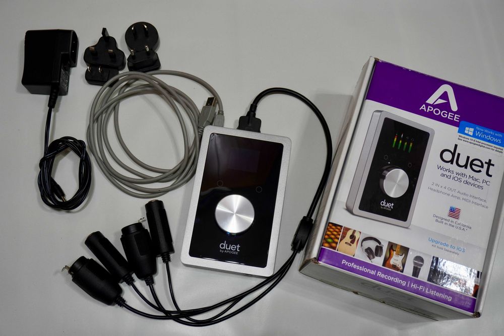 Apogee Duet (v2) interfejs audio 2x4 do Mac, iOS, Windows