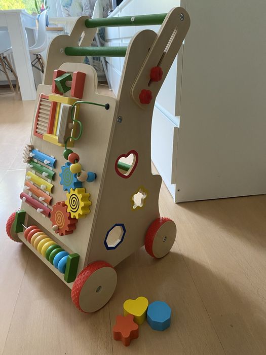 Drewniany pchacz sorter tablica manipulacyjna