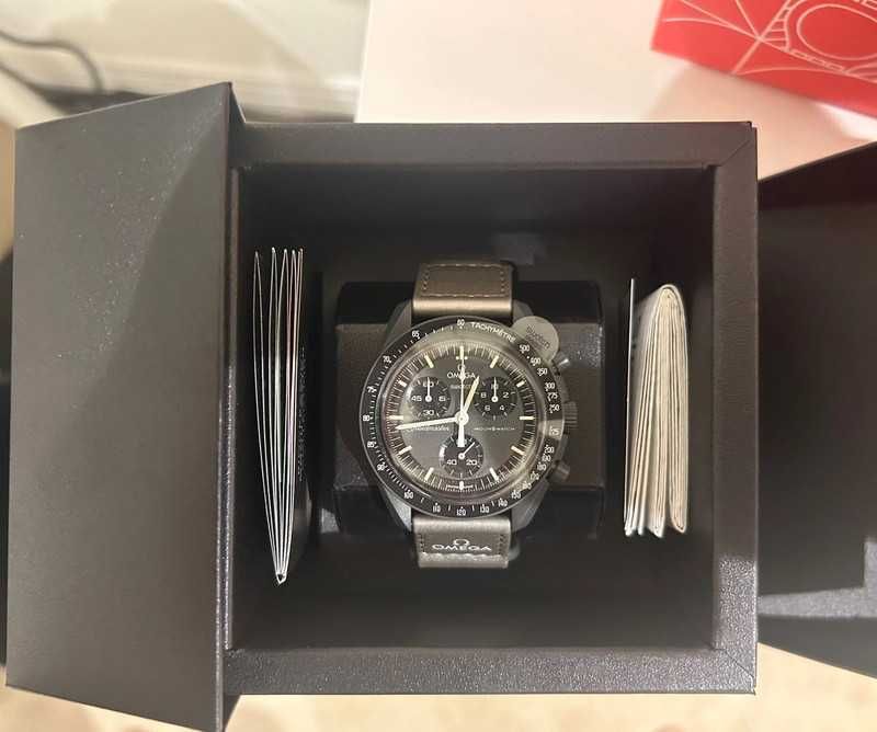 Mercury Omega x Swatch SO33A100 Tarcza Plazmowa