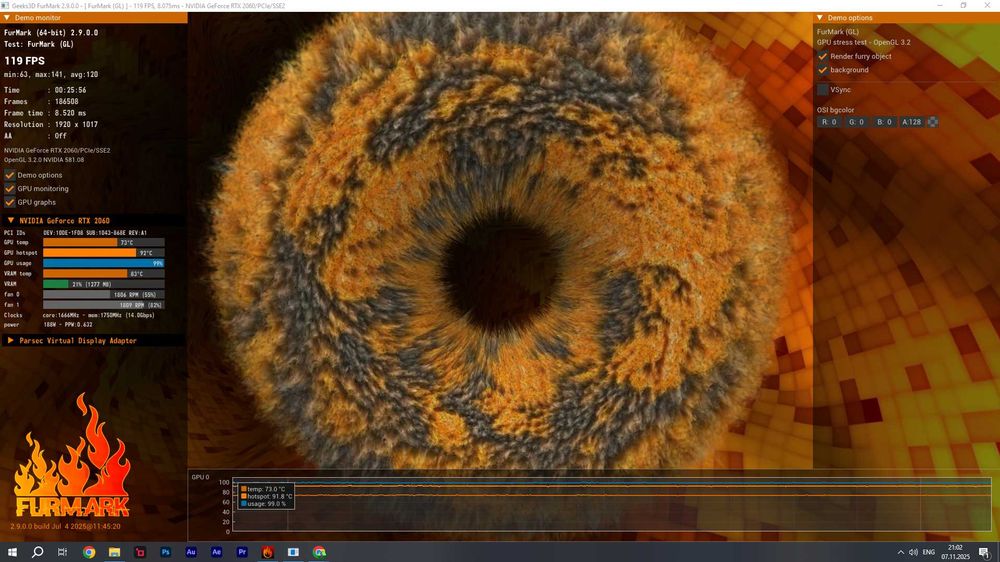 Видеокарта GeForce RTX 2060 6GB