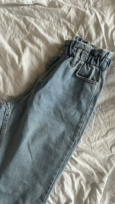 Джинси МОМ на резинці