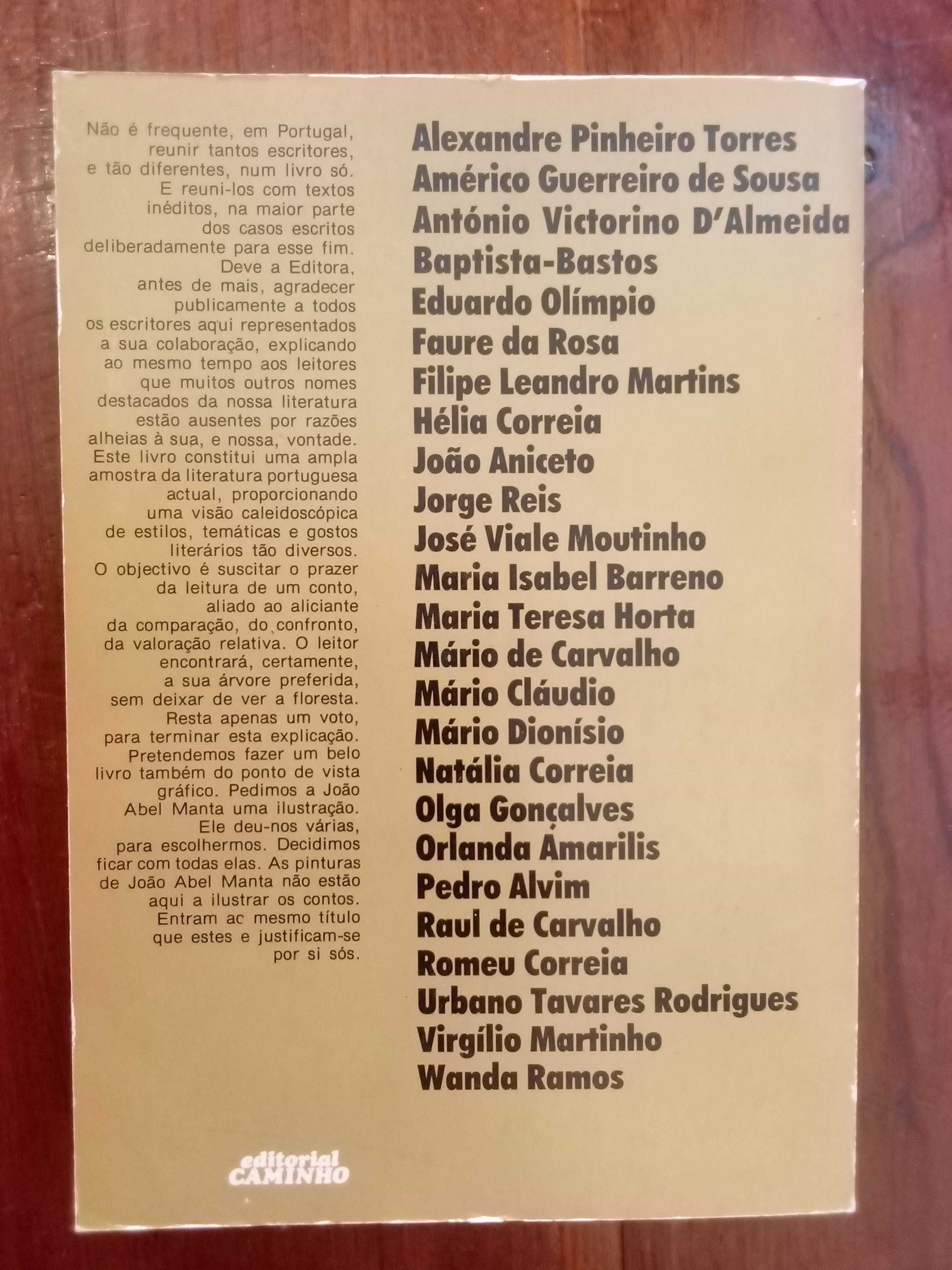Contos [1.ª ed.] - Seis reproduções de quadros de João Abel Manta.