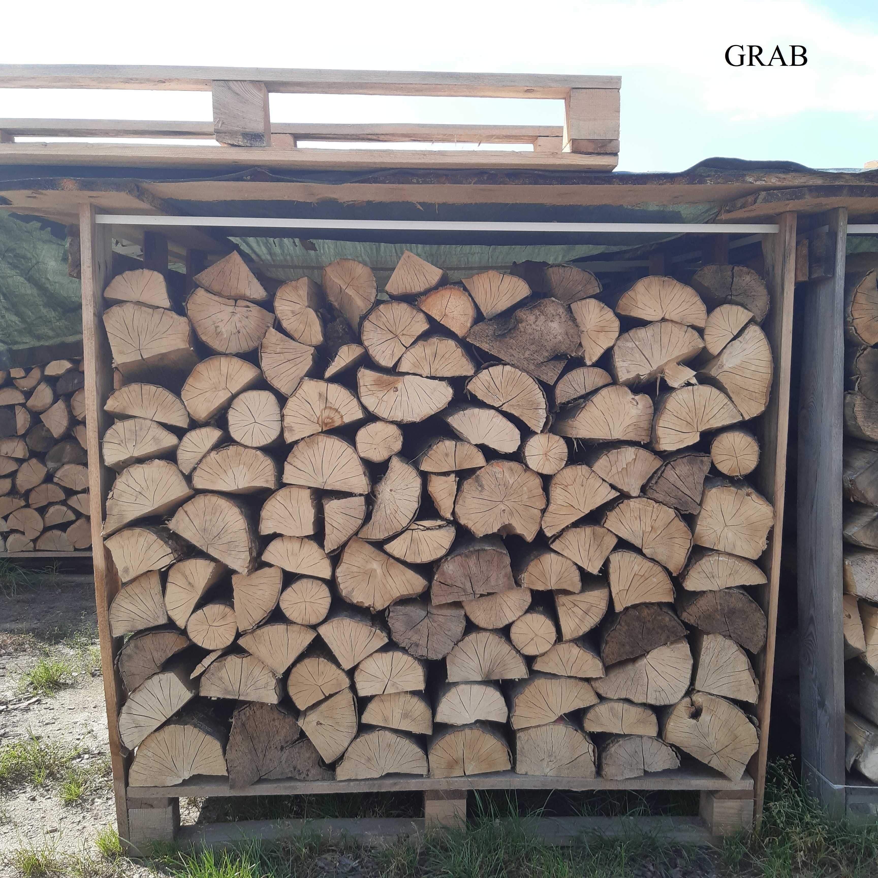 Drewno kominkowe i opałowe /buk grab/ sezonowane