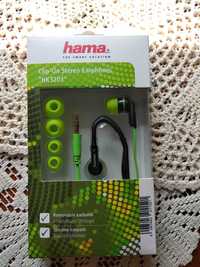 Słuchawki HK3203 Hama zielone