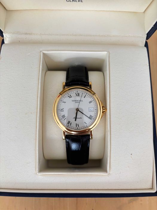 Raymond Weil Tradition Automatic como NOVO c/ caixa e papeis originai