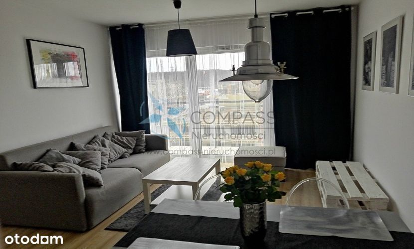 Nowoczesny apartament 2pok/40m2 centrum,Garbary