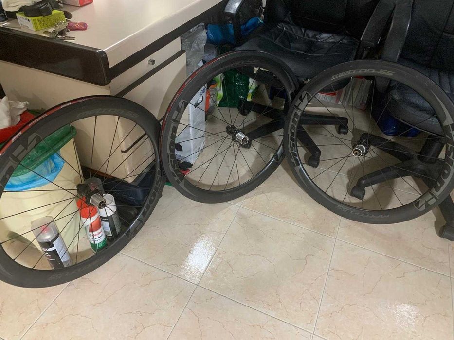 4 Rodas de carbono Vison metron rim brake