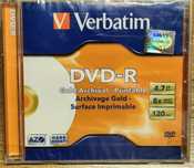 Płyta Verbatim DVD-R Archival Grade 100 lat!