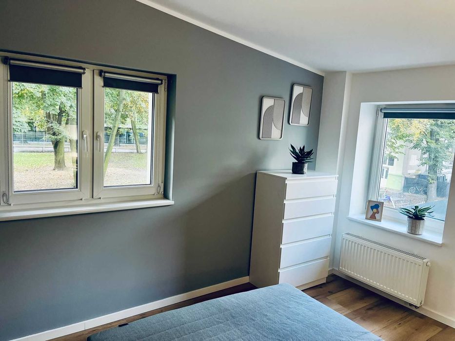 40m2, NOWE dwa pokoje z jadalnią