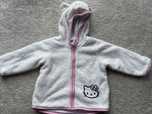 Kurtka polarowa, HM, polar na podazewce hello kitty 80.    „17”