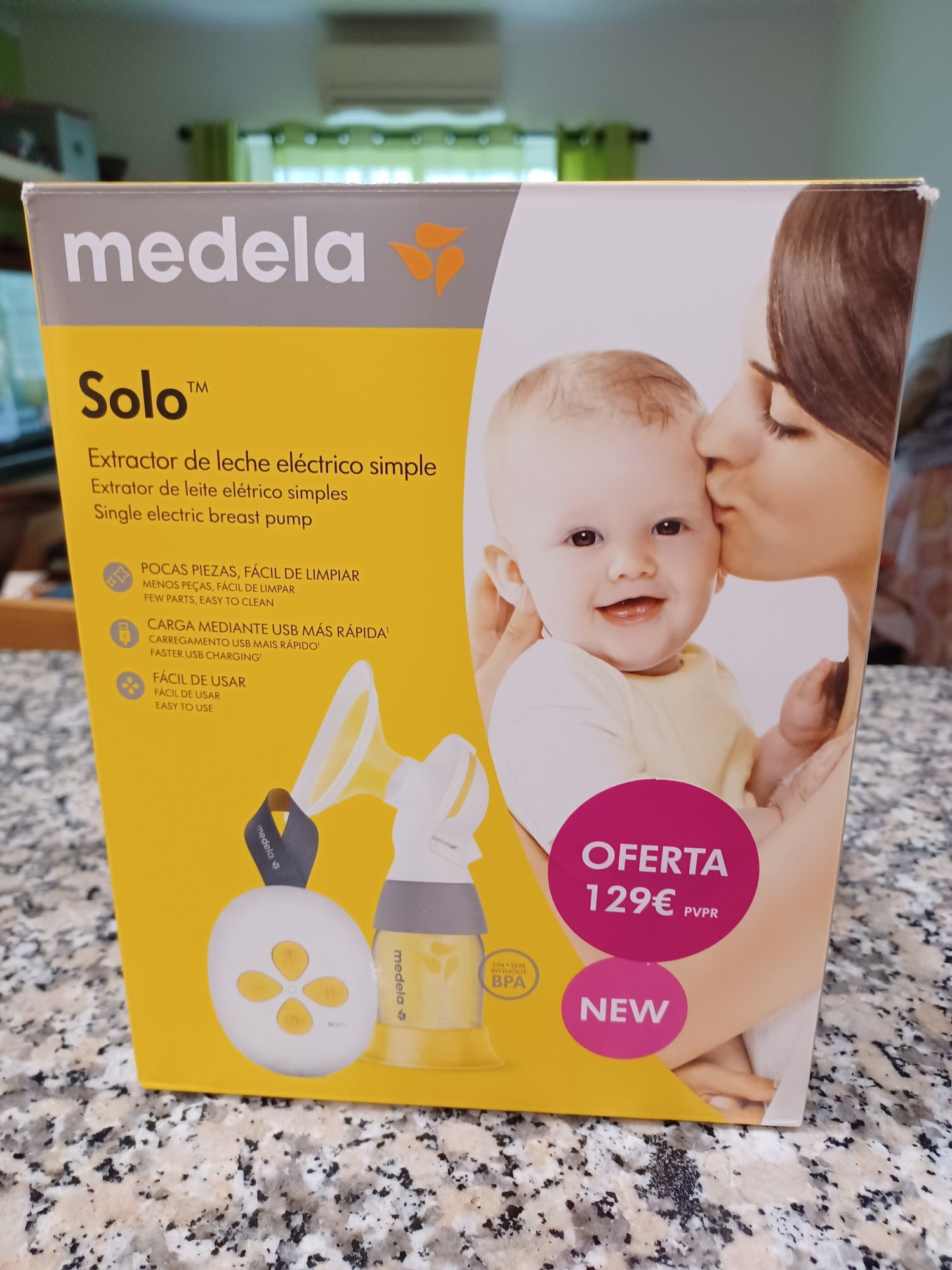 Extractor de leite eléctrico simples Medela