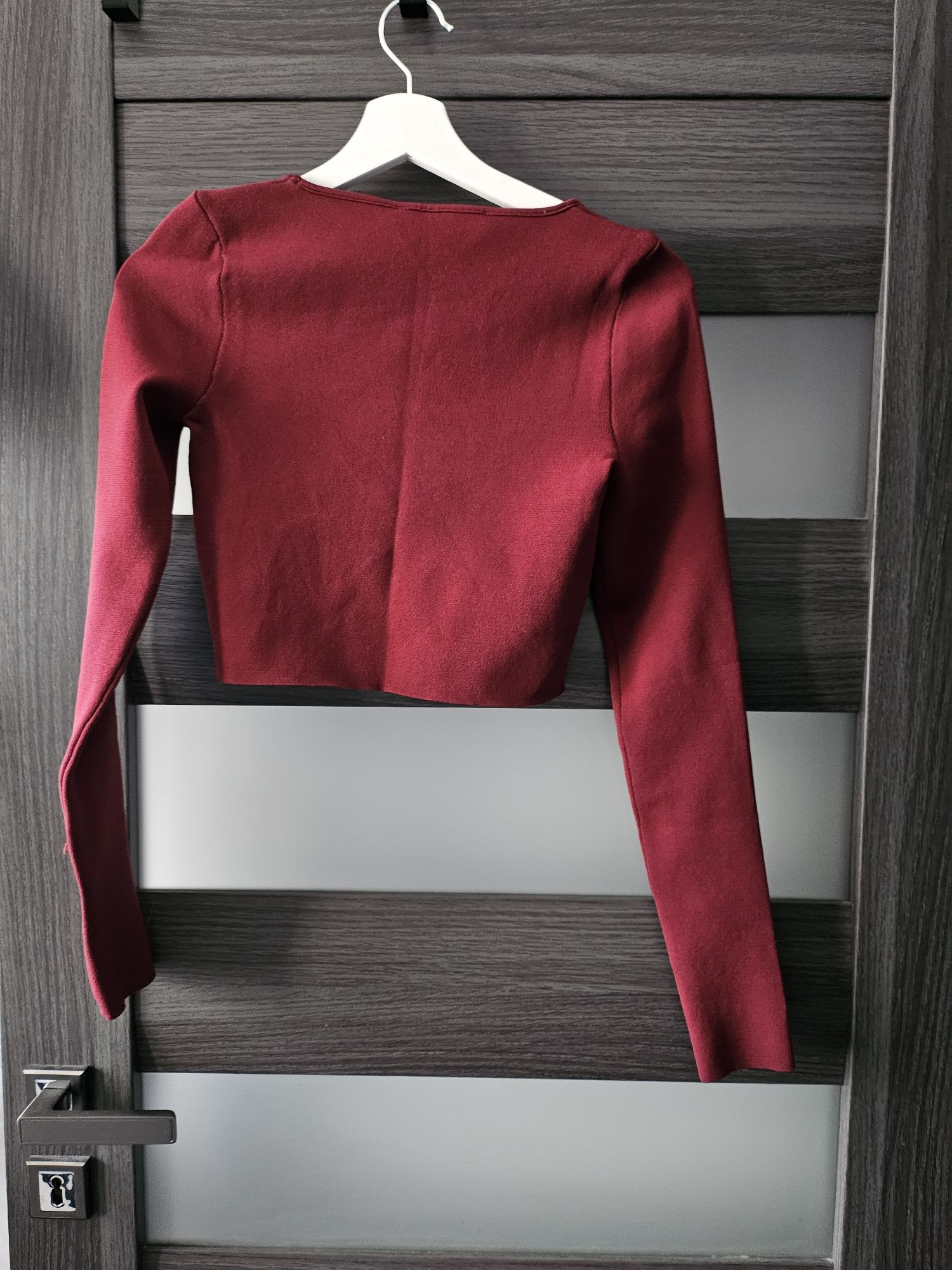 Crop top z długim rękawem, Zara rozm. M