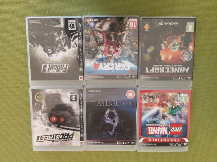 Diversos jogos PS3