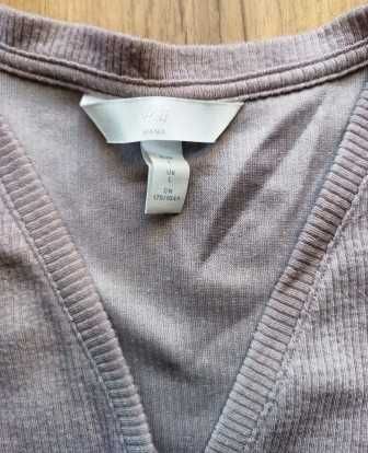 H&M sukienka damska prążkowana  L