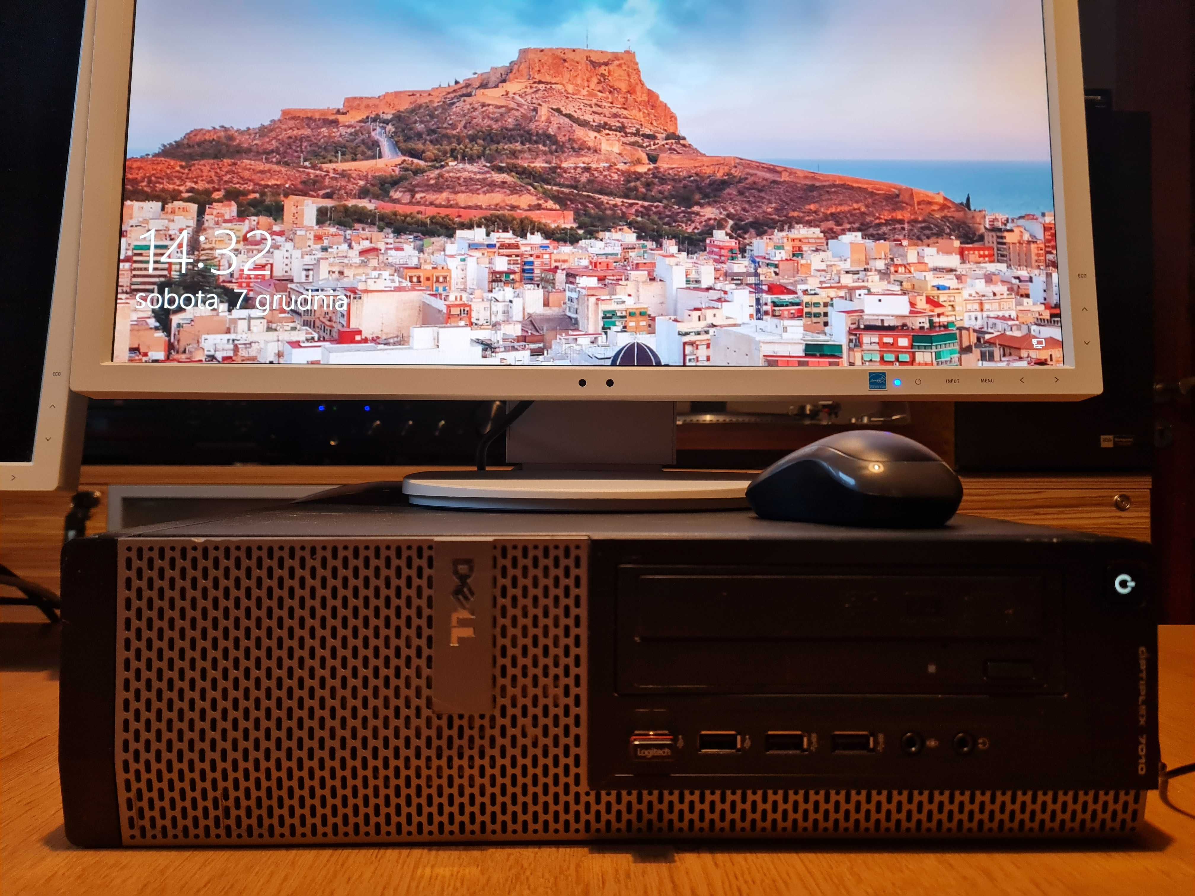 Dell Optiplex 7010 i5/ 8GB/ 240SSD/ DVD+ klaw mysz Win10 Pro PL Otomin