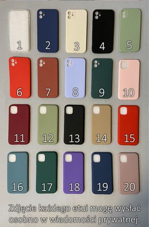 Etui/Case iPhone 11 - nowe
