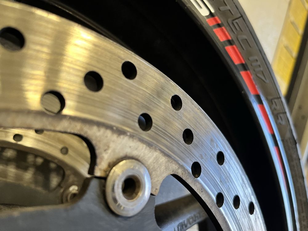 Koło yamaha xj6n felga tarcze hamulcowe oś