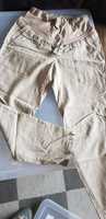Spodnie ciążowe lniane H&M 36