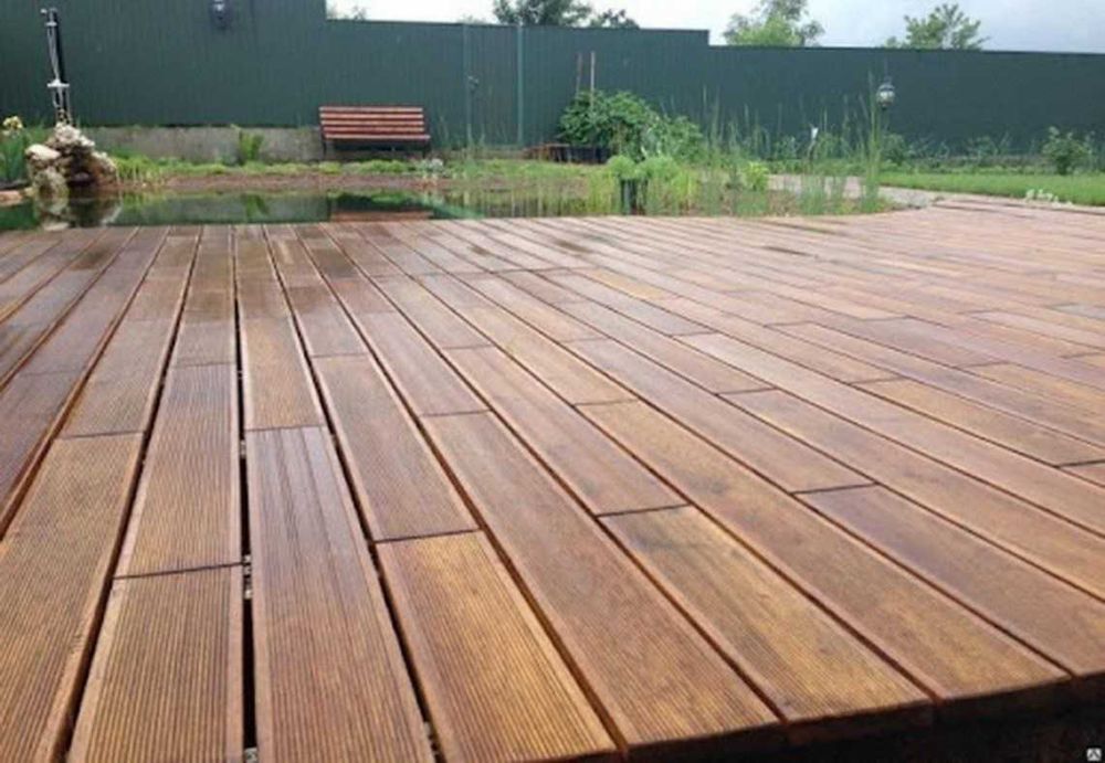 термоясень Лиственница, модрина дошка терасна Термодоска