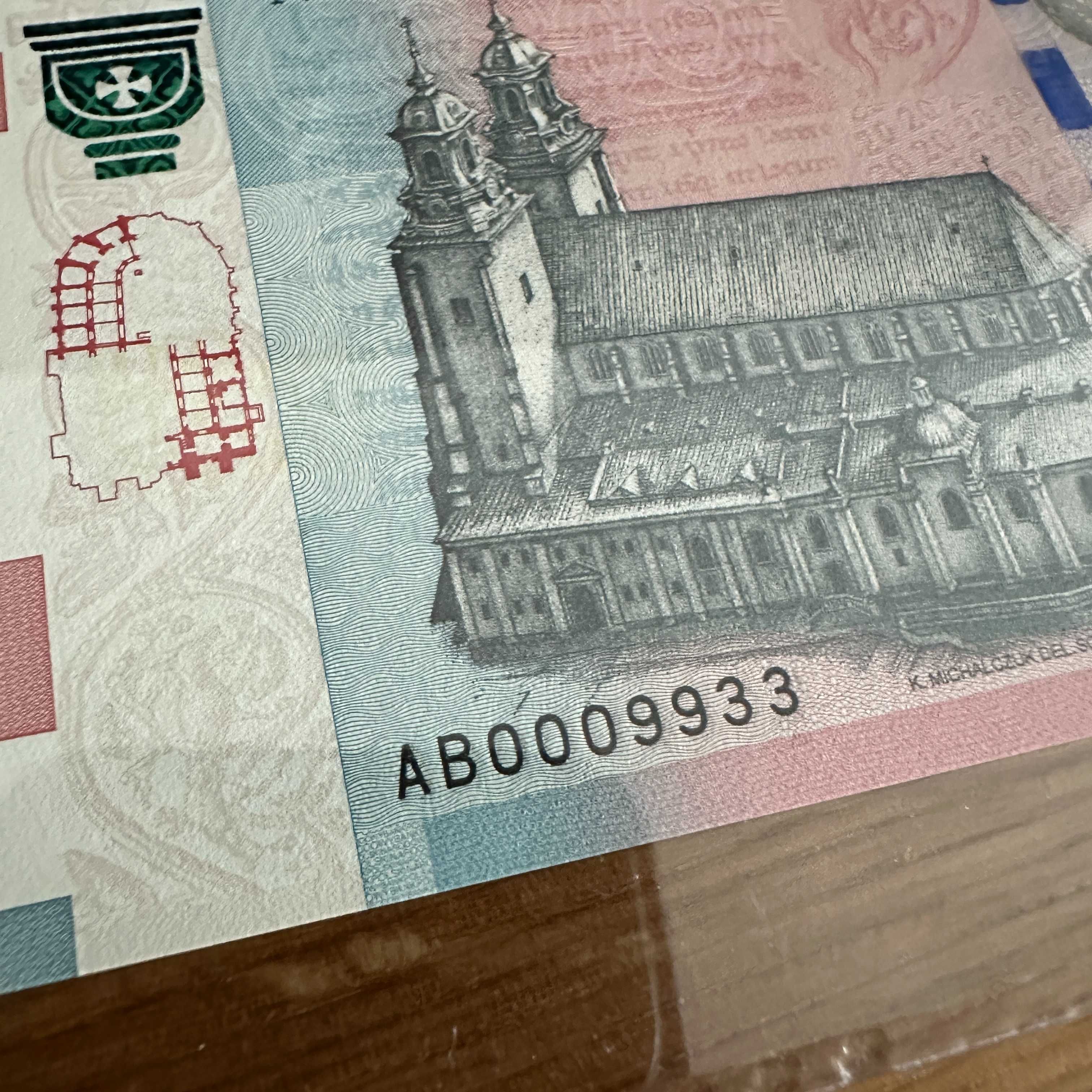 20zł Chrzest Polski PMG68 EPQ nr.9933 banknot kolekcjonerski