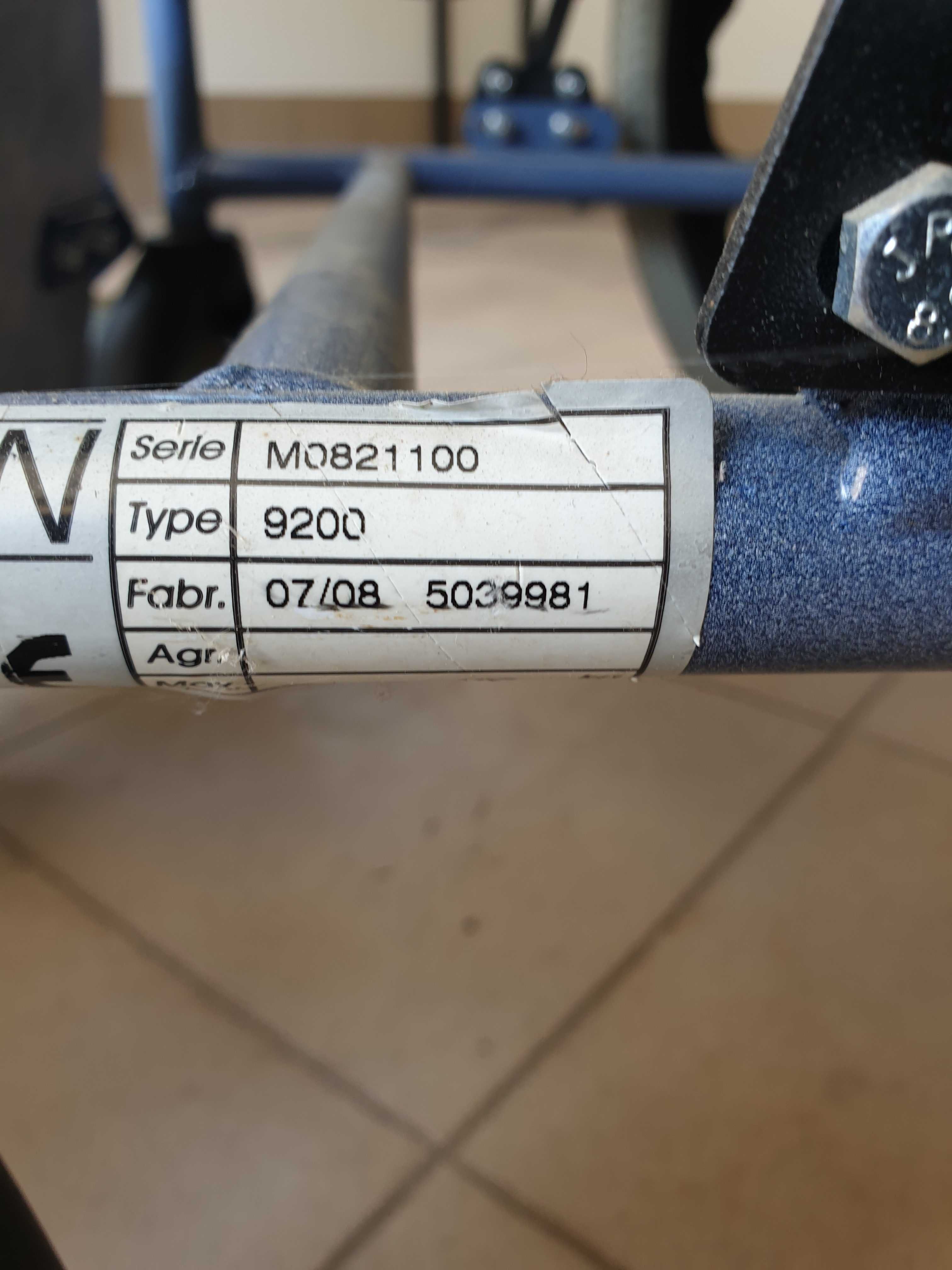 Wózek inwalidzki z toaletą - toaletowy - Vermeiren 9200