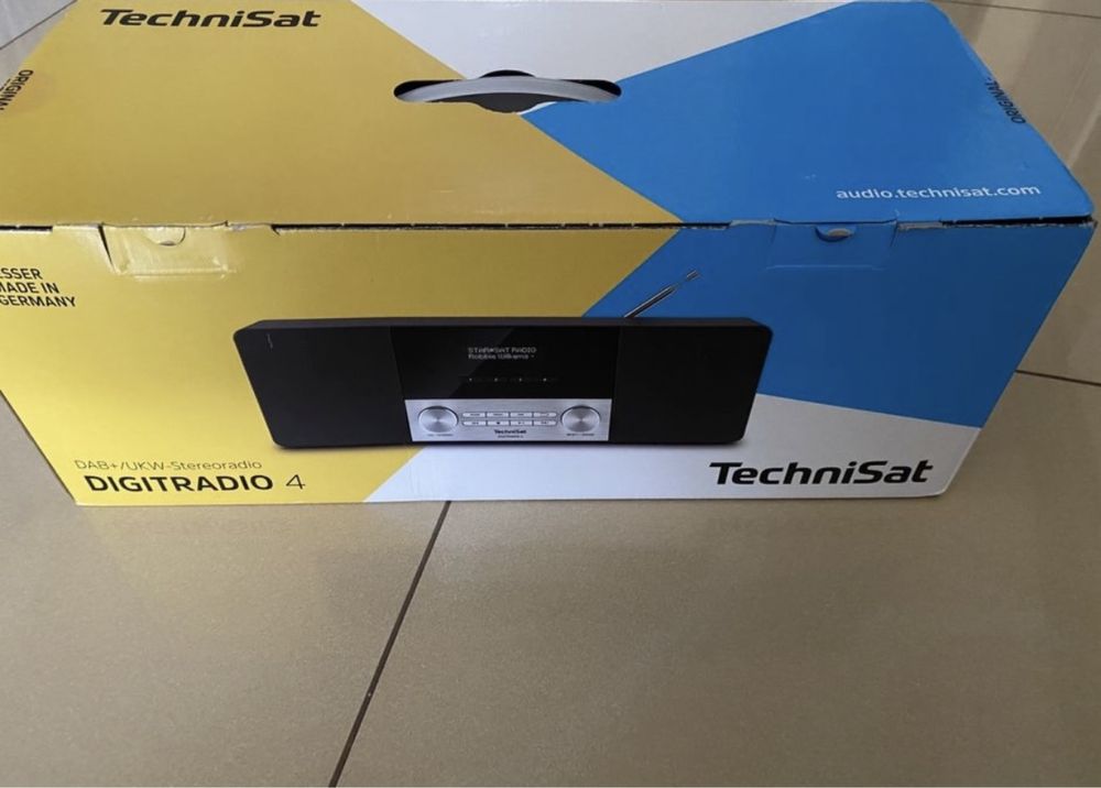 Nowe radio cyfrowe Technisat Digitradio 4 stereo fm dab plus