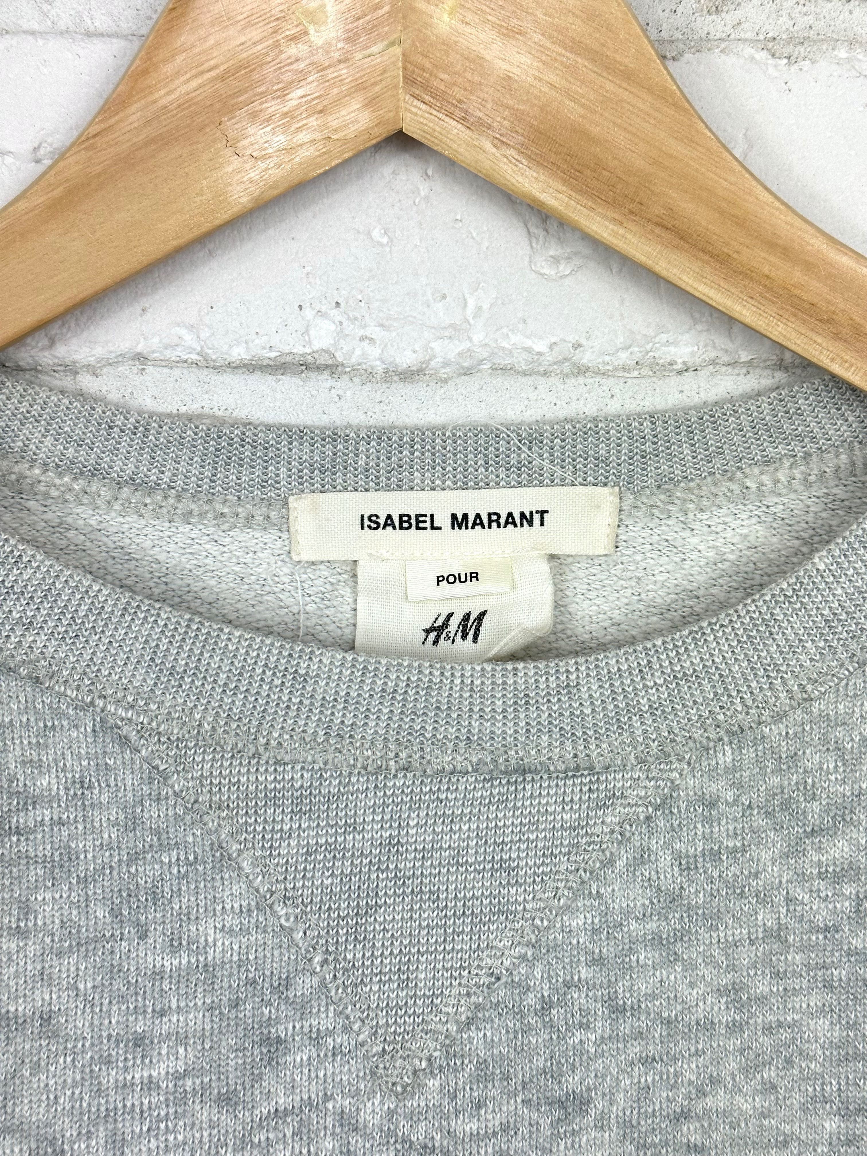 Bluza H&M x Isabel Marant boxy fit; crewneck