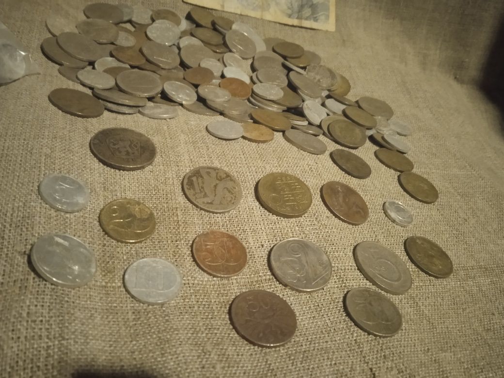 Монети Чехословаччини ! Різні роки !