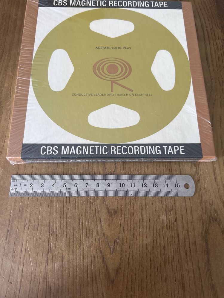 NOVAS bobines 7 polegadas fita magnética reel-to-reel virgens novas