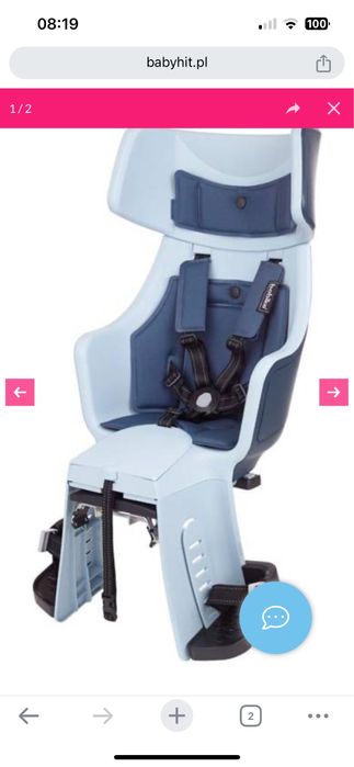 Fitelik rowerowy Bobike Exclusive