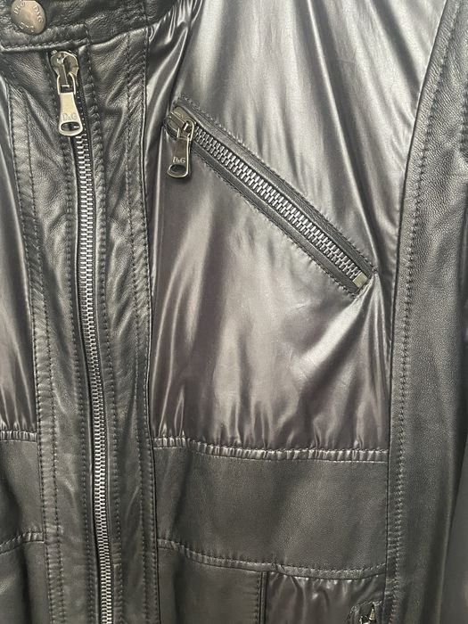 D&G Dolce&Gabbana skóra męska r. 52