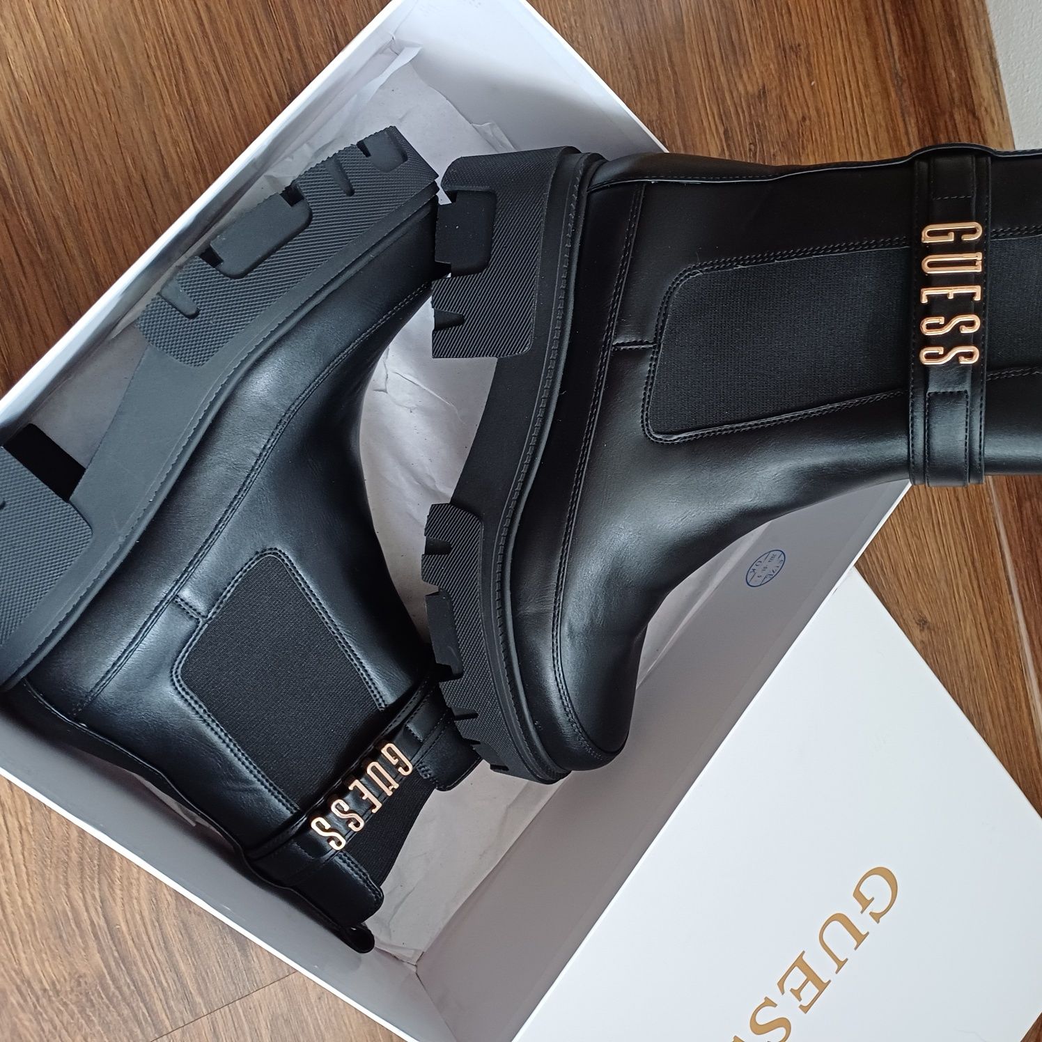 Botki sztyblety Guess yelma 41