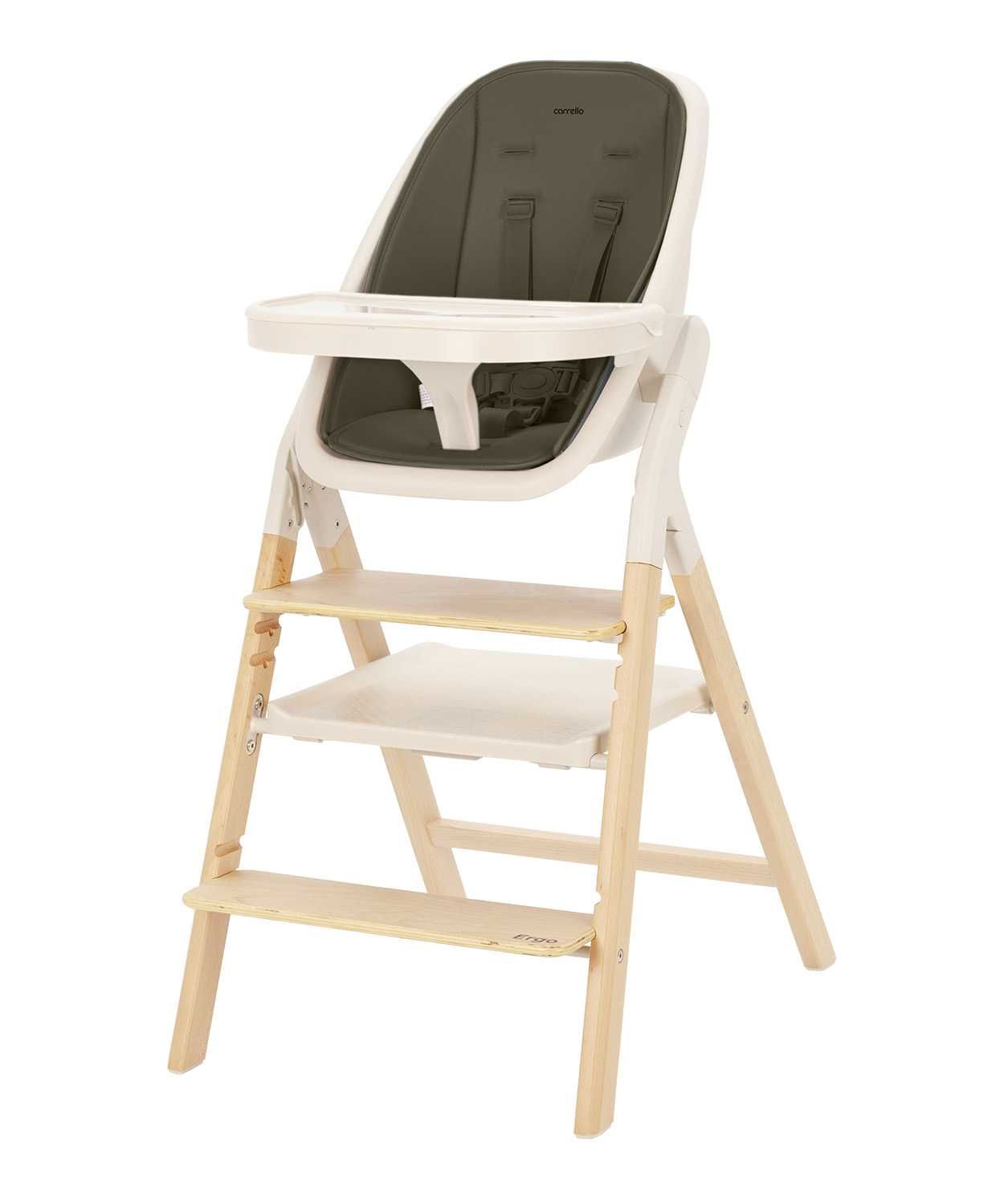 Carrello Ergo – Leżaczek, krzesełko, krzesło i wieża edukacyjna 4w1