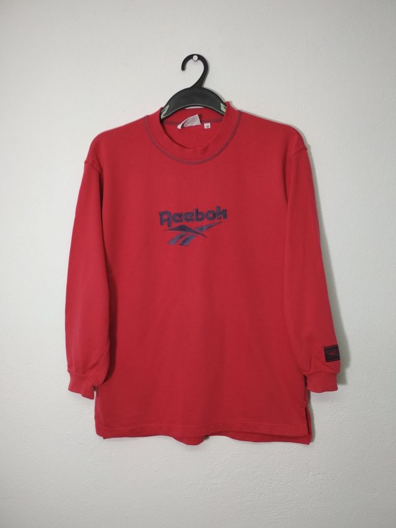 Reebok vintage czerwona bluza M