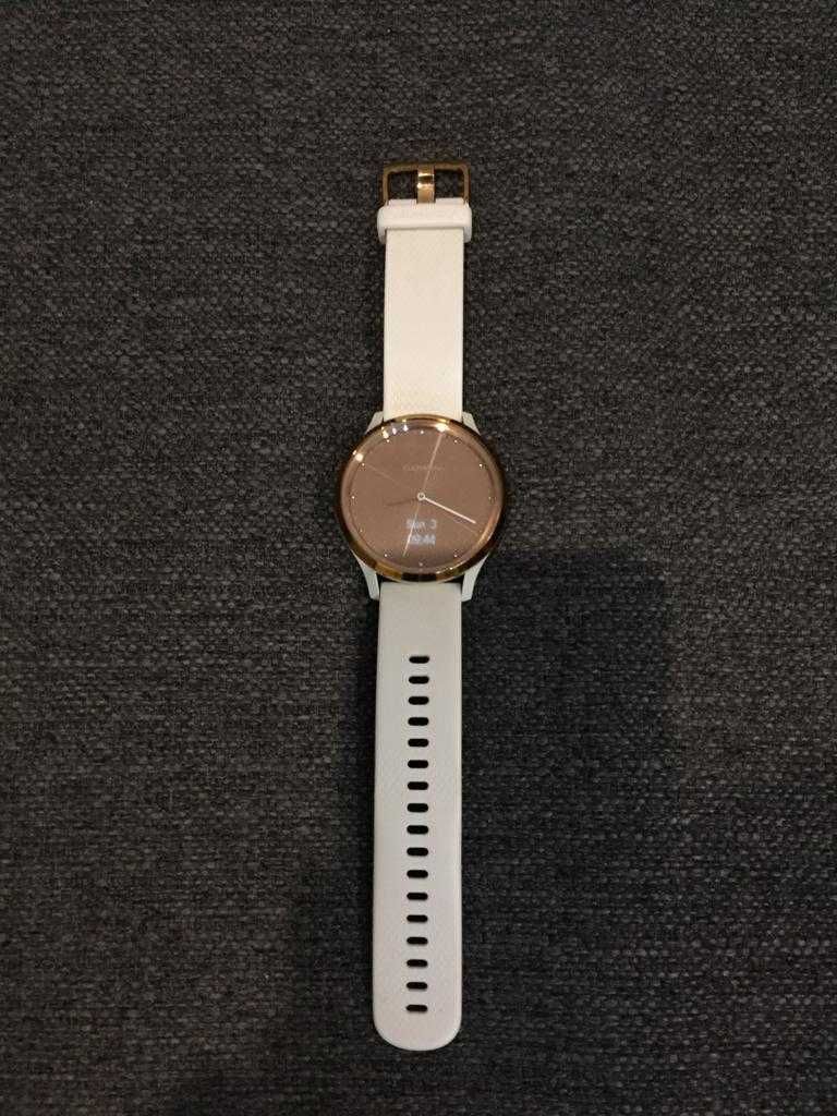 Relógio Garmin VIVOMOVE HR (bracelete branca)