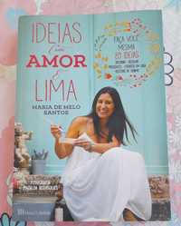 Livro "Ideias com amor e Lima"