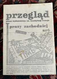 przegląd pismo wydawnictwa im. konstytucji 3 maja prasy zachodniej