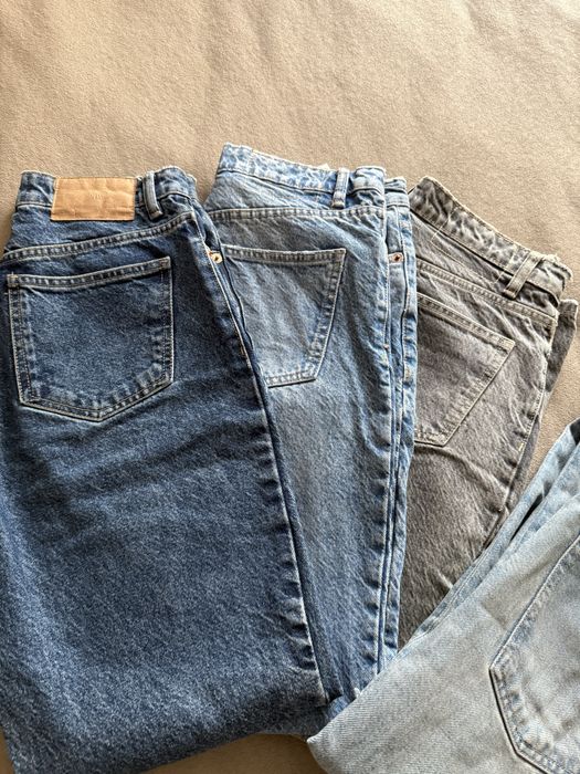 Джинсы zara mom бу