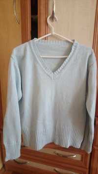 Jasnoniebieski sweterek L/XL