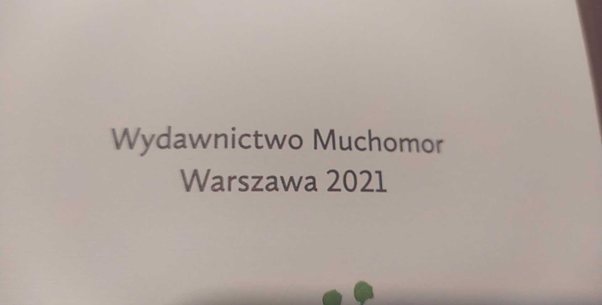 "Dusza książki" Alicja Grudzień, twarda okładka, książka jest nowa.