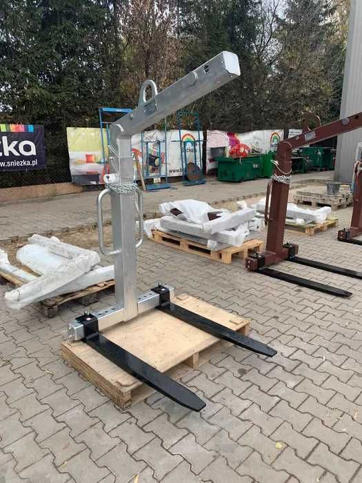 Ocynkowane WIDŁY DO PALET zawiesie HDS schake 2T SAMOPOZIOMUJĄCE