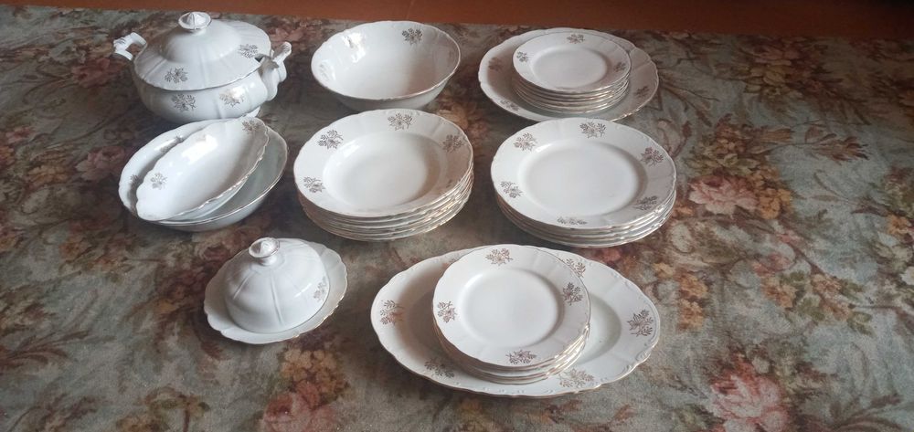 Столовый сервиз Чехословакия  Новый