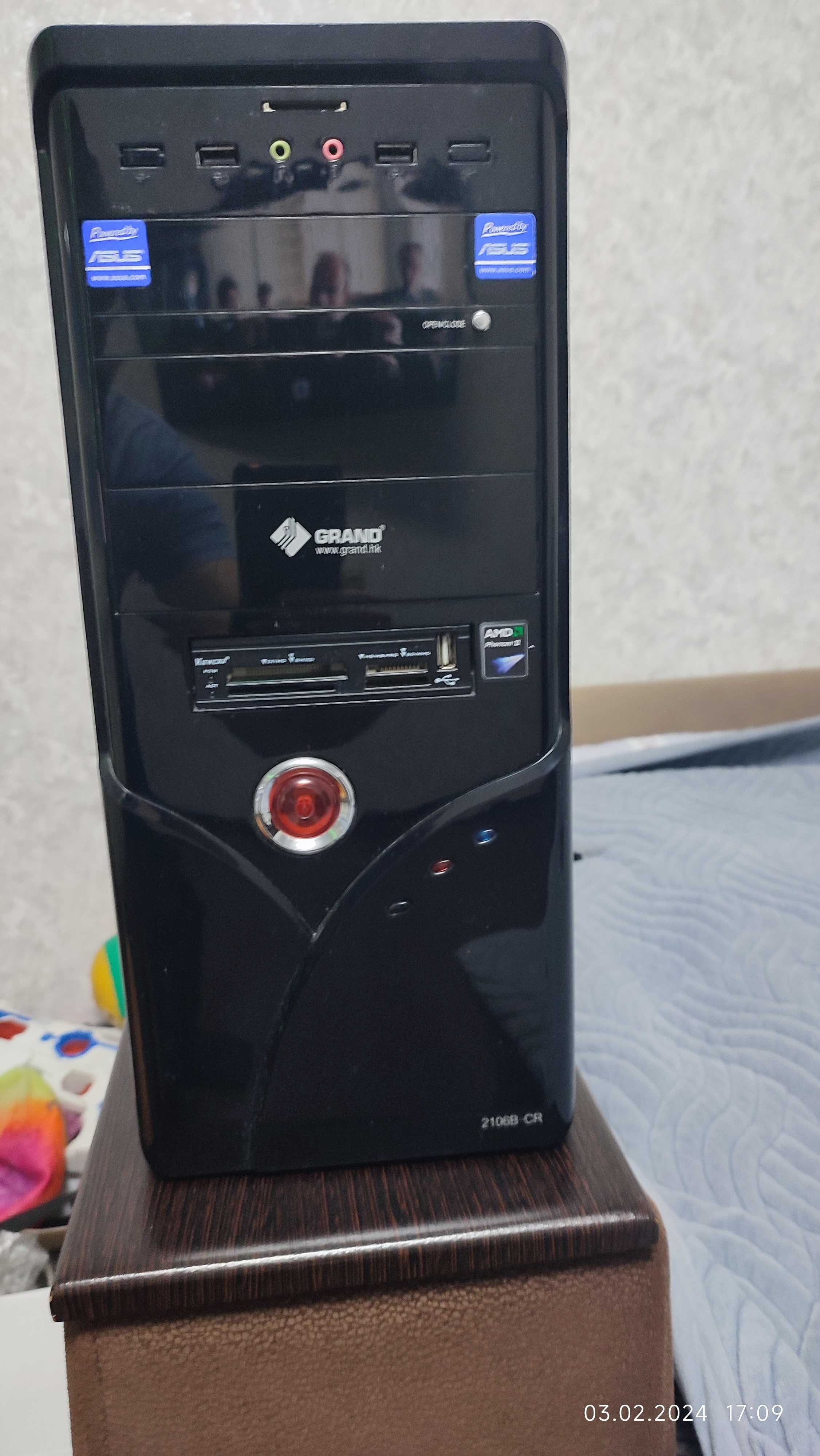 Системний блок AMD Phenom II 3.4GHz/ HDD 1TB/ 8 RAM