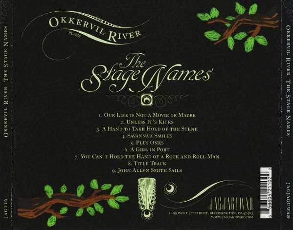 OKKERVIL RIVER  cd  The Stage Names        indie country rock